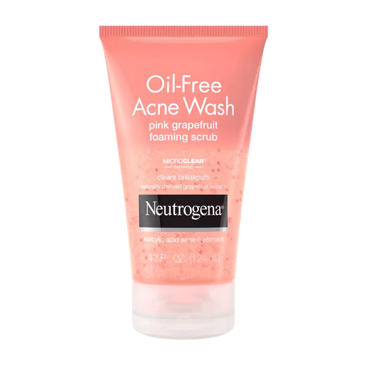 Neutrogena® Oil-Free Acne Wash Pink Grapefruit Acne Wash Foaming Scrub