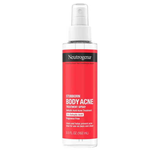 Stubborn Body Acne Treatment Spray for Breakouts, Fragrance Free