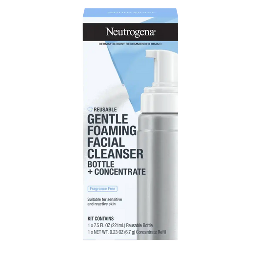Neutrogena® Reusable Foaming Cleanser Starter Kit, Bottle & Refill Pack