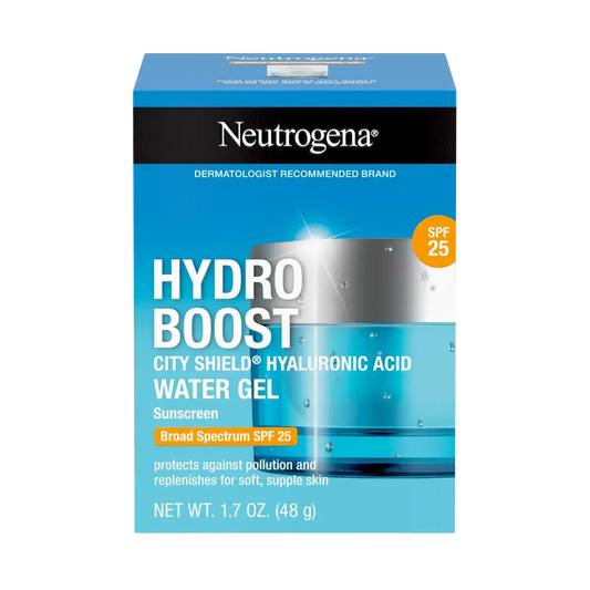 Neutrogena® Hydro Boost City Shield™ Water Gel Sunscreen Broad Spectrum SPF 25