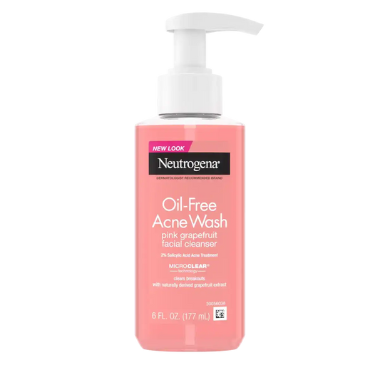 Neutrogena® Oil-Free Acne Wash Pink Grapefruit Facial Cleanser