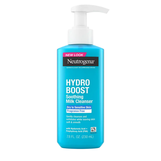 Neutrogena Hydro Boost Soothing Milk Cleanser Fragrance Free
